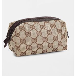 Gucci Cosmetic Bag | Vintage | Brown Monogram